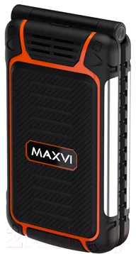 Мобильный телефон Maxvi E 10 (оранжевый) — фото 10