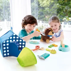 Набор доктора детский Hape Ветеринарная клиника для щенков / E3229_HP — фото 1