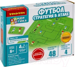 Игра-головоломка Bondibon БондиЛогика Фeтбол. Стратегия в атаке / ВВ6262 — фото 1
