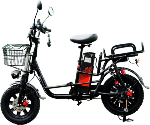 Электровелосипед AVM E-Alfa Fat (черный)