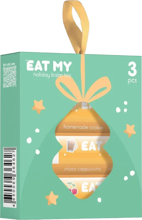 Набор бальзамов для губ Eat My Предвкушение праздника (3шт)