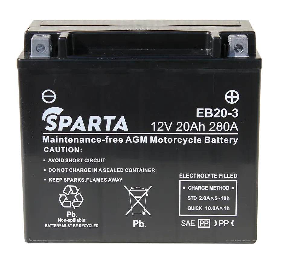 Мотоаккумулятор SPARTA EB20-3 (20 А/ч)