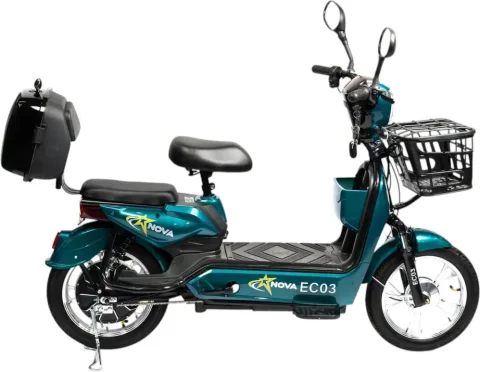 Электровелосипед NoVa EC-03 (зеленый)