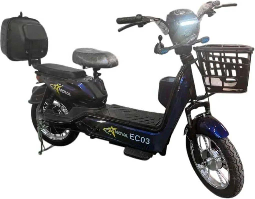 Электровелосипед NoVa EC-03 (синий)