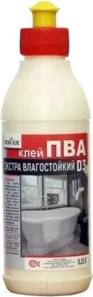 Клей Ecolux Экстра Влагостойкий (500мл) — фото 3