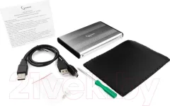 Бокс для жесткого диска Gembird/Cablexpert EE2-U2S-5-S — фото 6