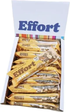 Энергетические батончики EFFORT Миндаль-арахис (20x35г) — фото 7