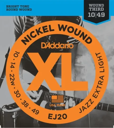 Струны для электрогитары D'Addario EJ20