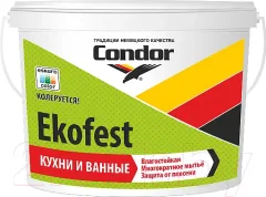 Краска CONDOR Ekofest база A (7.5кг) — фото 3