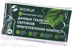 Чистящее средство для биотуалета Экомик Сухой (80г) — фото 9