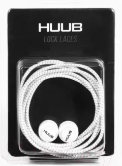 Шнурки для обуви Huub Elastic Lace Locks / A2-LACE W (белый) — фото 6