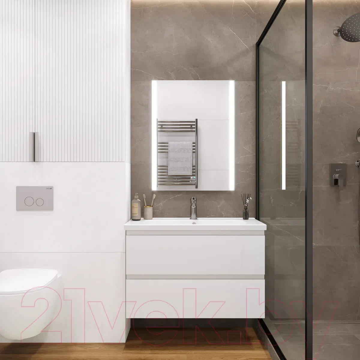 Зеркало Laparet Electra 60x80 (с подогревом)