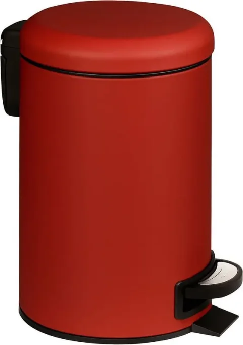 Мусорное ведро Primanova Elit D-101400-R (3л, матовый красный)