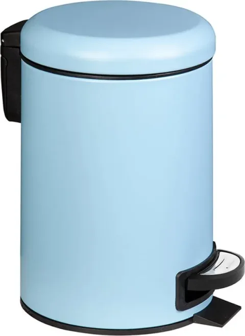 Мусорное ведро Primanova Elit D-111400-BL (5л, матовый голубой)