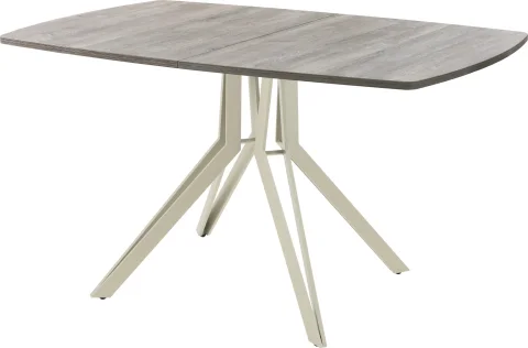 Обеденный стол AMC Elite / Е21(1200) D6 (бежевый/дуб уайт-ривер песочно-бежевый)