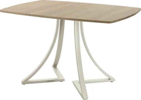 Обеденный стол AMC Elite / Е24(1200) D6 (бежевый/дуб небраска натур)