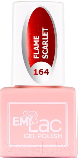 Гель-лак для ногтей E.Mi E.MiLac FQ Алое пламя №164 (9мл)