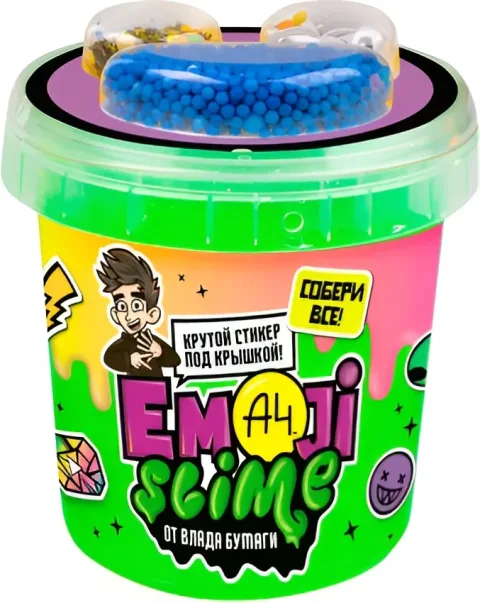 Слайм Slime Emoji-slime Влад А4 / SLM066 (зеленый)