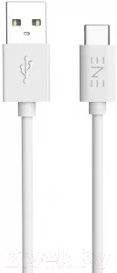 Кабель Atomic Energeek-Connect Type-C / 30257 (1м, белый)