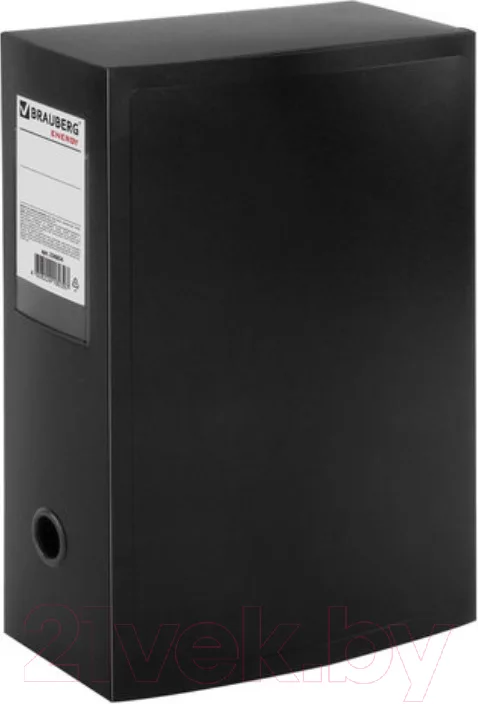 Коробка архивная Brauberg Energy / 236854 (черный)