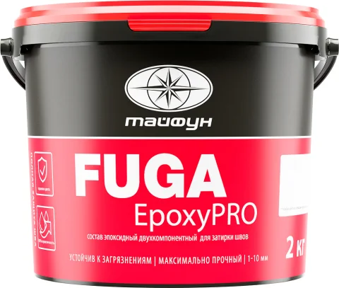 Фуга эпоксидная Тайфун EpoxyPRO 019 (2кг, светло-бежевый)