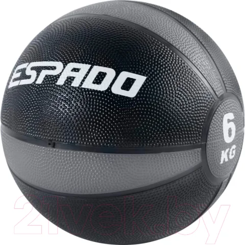 Медицинбол Espado ES2601 (6кг, серый)