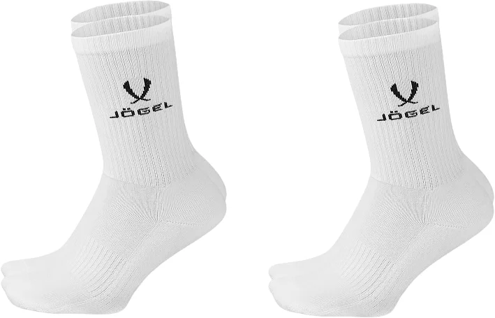 Носки Jogel Essential High Cushioned Socks 2 (р-р 39-42, белый, 2шт)