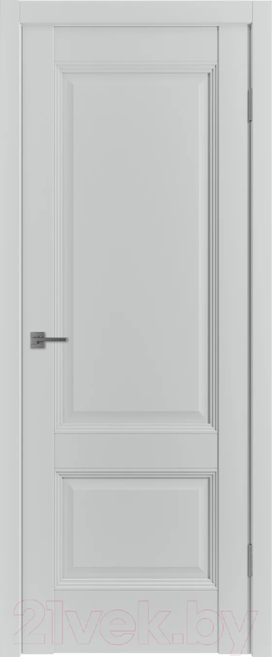 Дверь межкомнатная Emalex EST2 ДГ 80x200 (Steel)