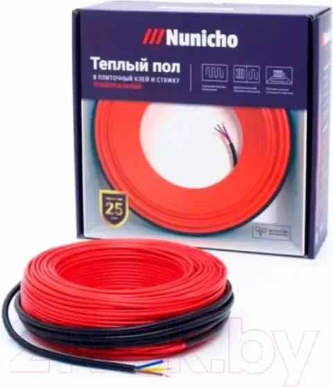 Теплый пол электрический Nunicho Etalon SHS 500Вт (25м)