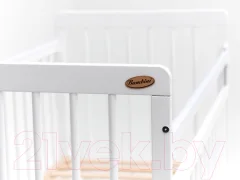 Детская кроватка Bambini Euro Style М / 01.10.04 (белый) — фото 7