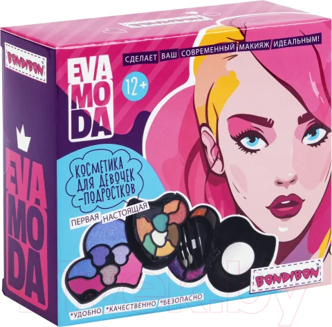 Набор детской декоративной косметики Bondibon Eva Moda / ВВ6122