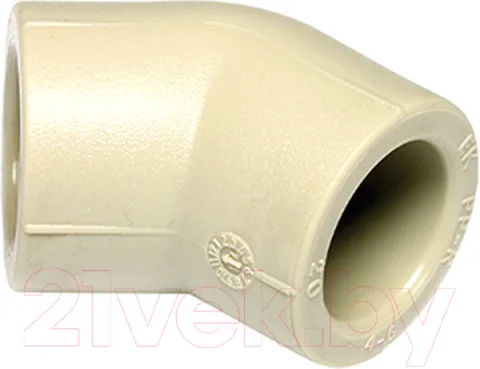 Угольник соединительный Wavin Evo 50x45 / SKO05045RCT