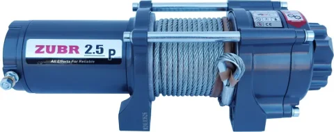 Лебедка электрическая Zubr EWP2500A (стальной трос)