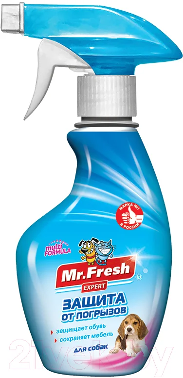 Средство для корректировки поведения животных Mr.Fresh Expert Защита от погрызов для собак / F405 (200мл)