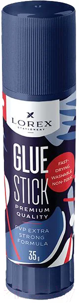 Клей-карандаш Lorex Extra LXGSPVP-35W