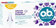 Тампоны гигиенические O.b. ExtraProtect Normal (16шт) — фото 1