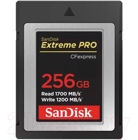 Карта памяти SanDisk Extreme Pro CF Express Card Type B 256GB (SDCFE-256G-GN4NN)