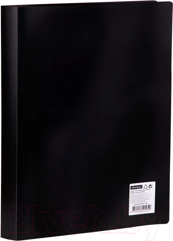 Папка для бумаг OfficeSpace F60L1 295 (черный)