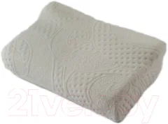 Подушка для сна Familytex ППУМ с памятью формы и двумя вкладышами (50x30x14) — фото 1