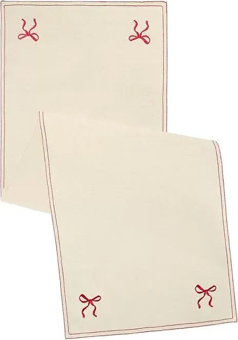 Дорожка на стол Tkano Fancy Bows Essential / TK25-TR0007