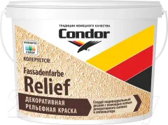Краска CONDOR Fassadenfarbe Relief (7.5кг) — фото 3