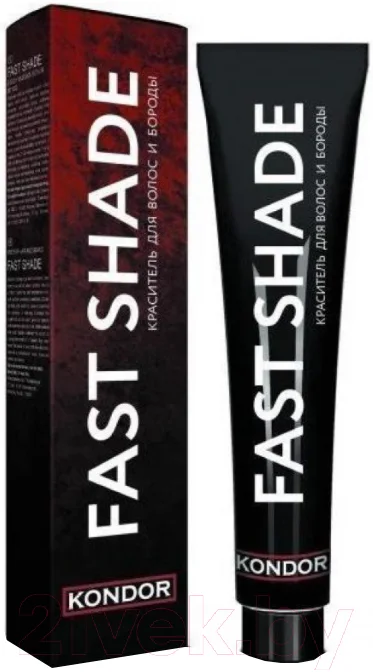 Краска для бороды KONDOR Fast Shade 4 (60мл, шатен)