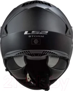 Мотошлем LS2 FF800 Storm Solid (XL, черный матовый) — фото 10