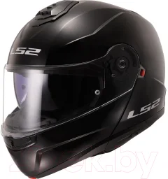 Мотошлем LS2 FF908 Strobe 2 Solid (M, черный глянцевый) — фото 4