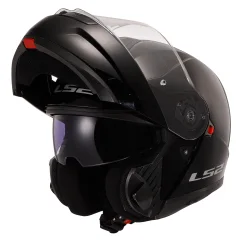 Мотошлем LS2 FF908 Strobe 2 Solid (M, черный глянцевый) — фото 5
