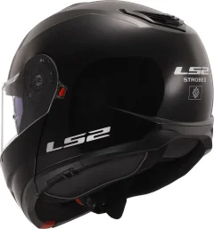 Мотошлем LS2 FF908 Strobe 2 Solid (M, черный глянцевый) — фото 8