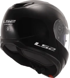 Мотошлем LS2 FF908 Strobe 2 Solid (M, черный глянцевый) — фото 9