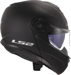 Мотошлем LS2 FF908 Strobe II Solid (XS, матовый черный) — фото 8