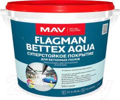 Краска MAV Flagman Bettex Aqua (5л, белый матовый) — фото 1
