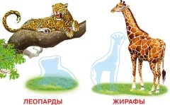 Развивающая книга Фламинго Аппликация и карточки. Звери Африки, мягкая обложка — фото 10
